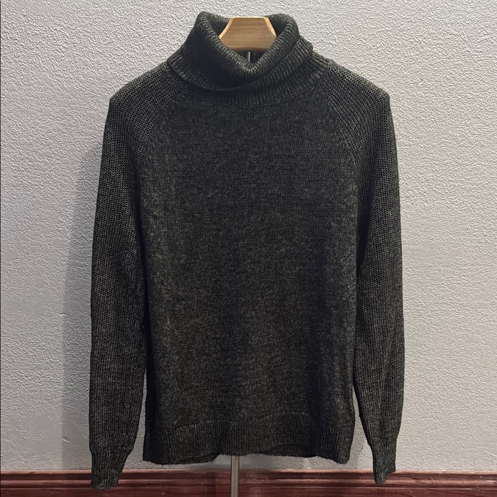 LOFT, Black Turtleneck Sweater